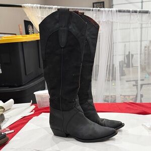 Miss Sixty Black Heeled Boots